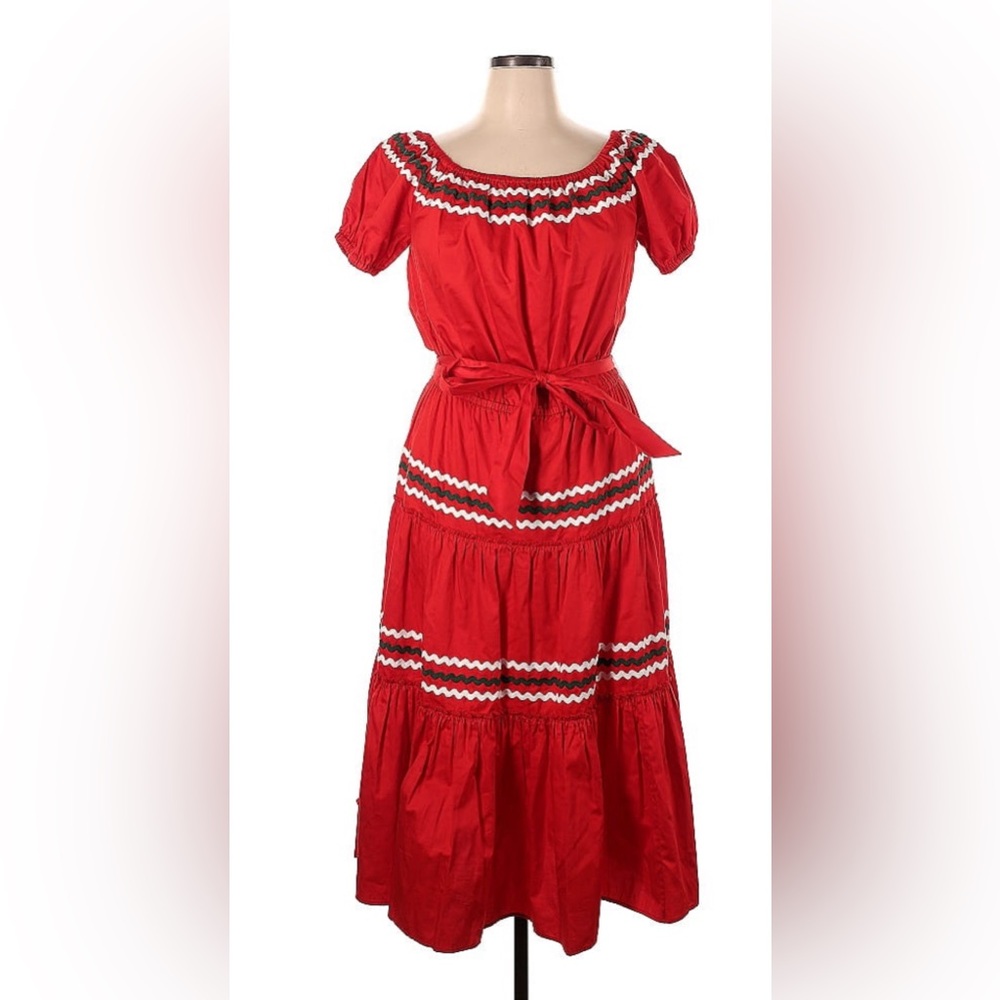 Tory Burch Beautiful Red Dress  NWT XL